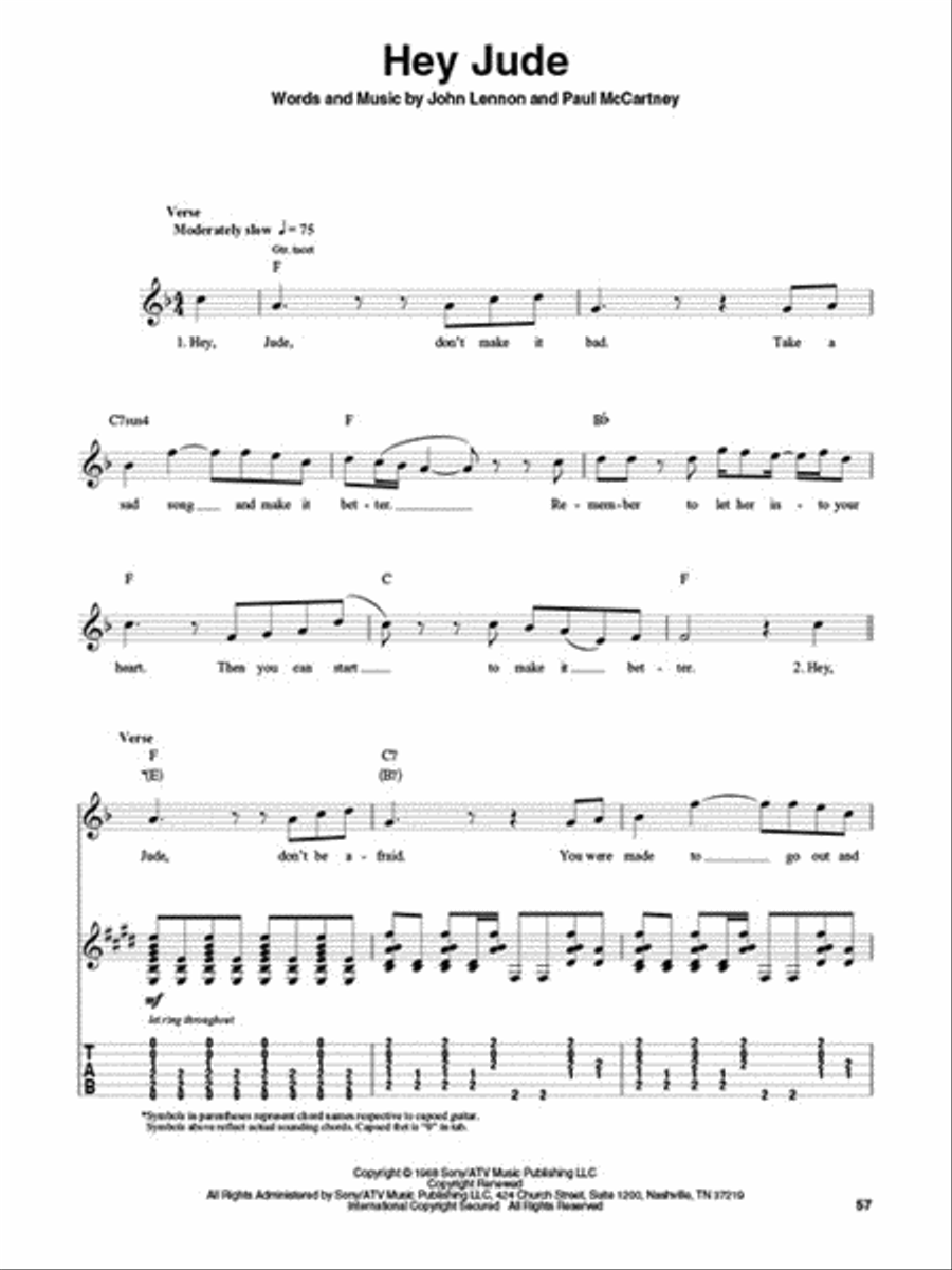 Simple Strumming Songs Electric Guitar scores gallery preview page 4