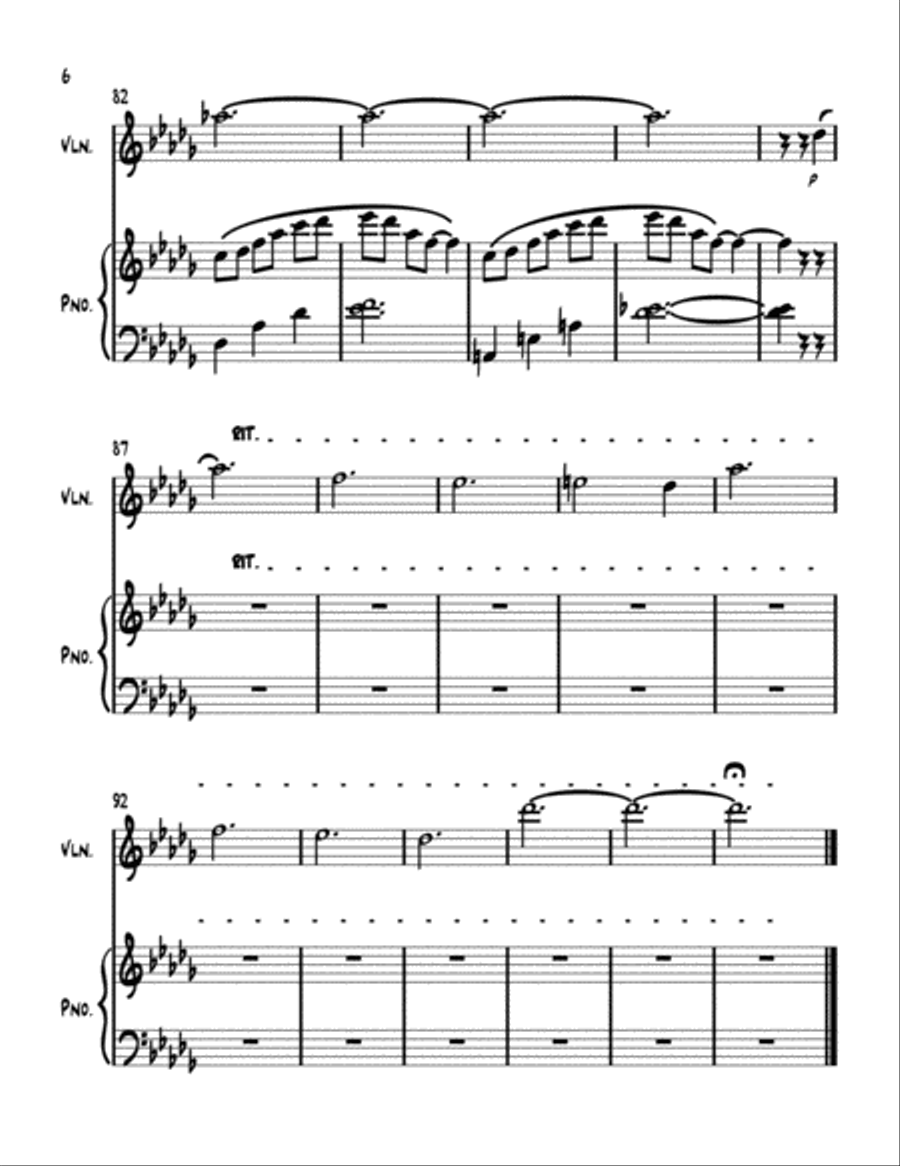 The Voyage of Will Steed no. 2 Violin Solo scores gallery preview page 6