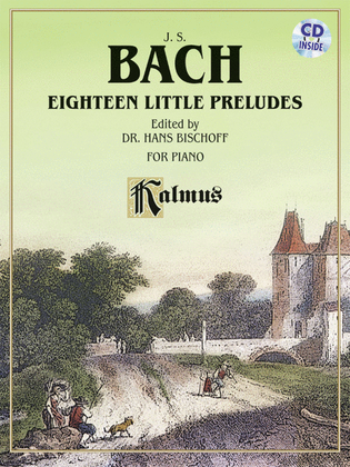 Book cover for Eighteen Little Preludes