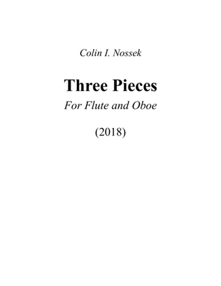 Three Pieces for Flute and Oboe