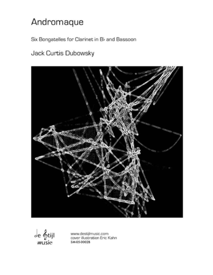 Andromaque : Six Bongatelles (Clar in Bb/Bassoon) Woodwind Duet scores gallery preview page 1
