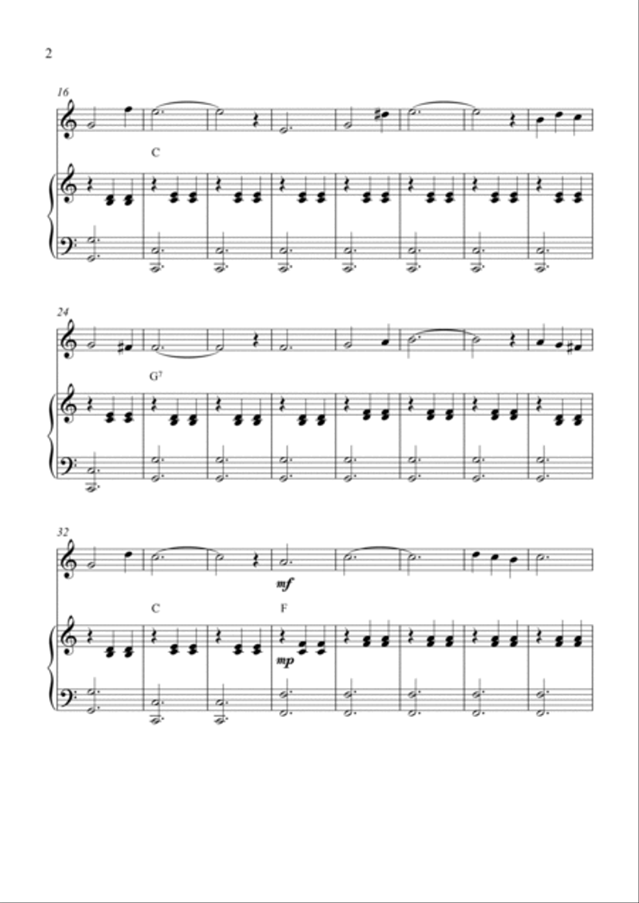 Lara's Theme From Doctor Zhivago Piano scores gallery preview page 2