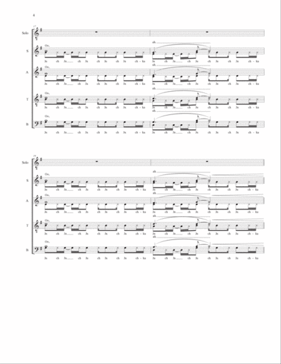 Freedom Freedom 4-Part scores gallery preview page 5