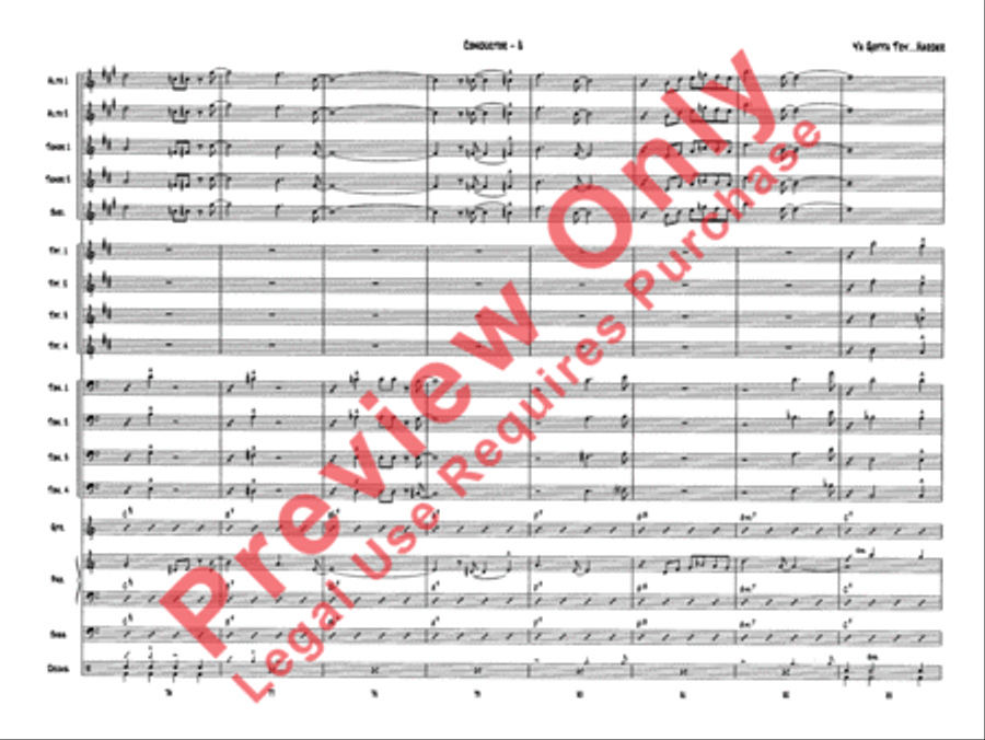 Ya Gotta Try . . . Harder Jazz Ensemble scores gallery preview page 11