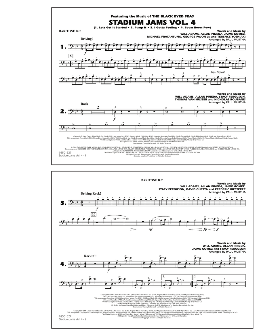Stadium Jams: Vol. 4 - Baritone B.C.