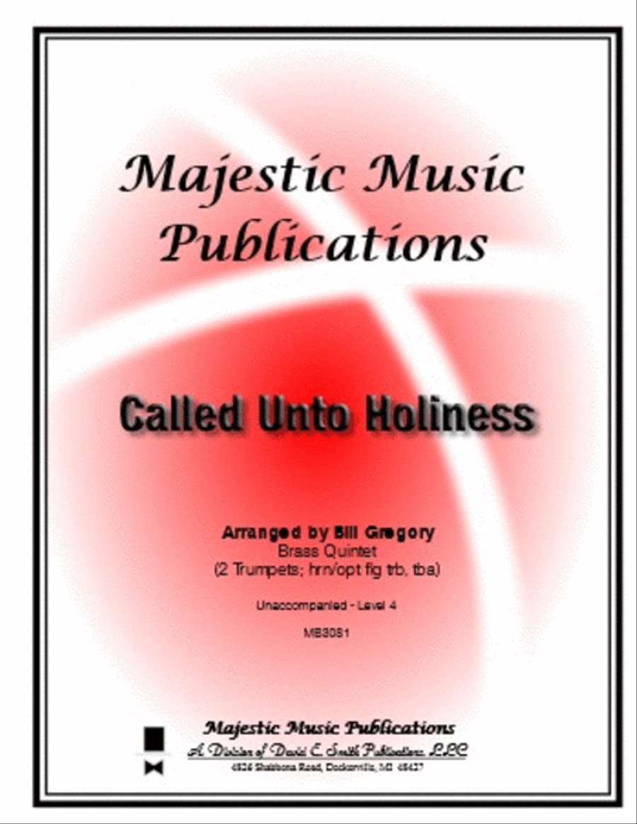 Called Unto Holiness Brass Ensemble scores gallery preview page 1