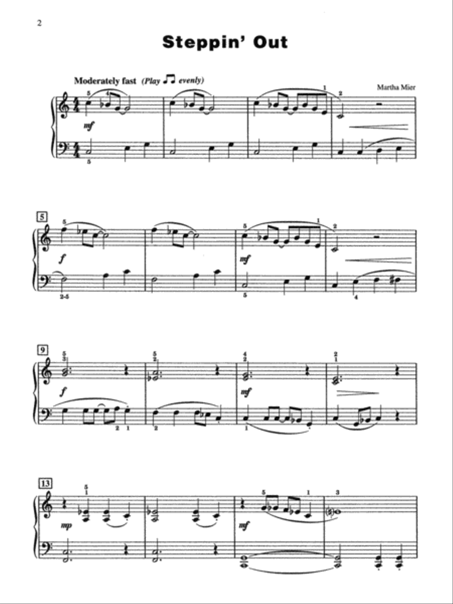 Keyboard Kaleidoscope, Book 1 Easy Piano scores gallery preview page 3