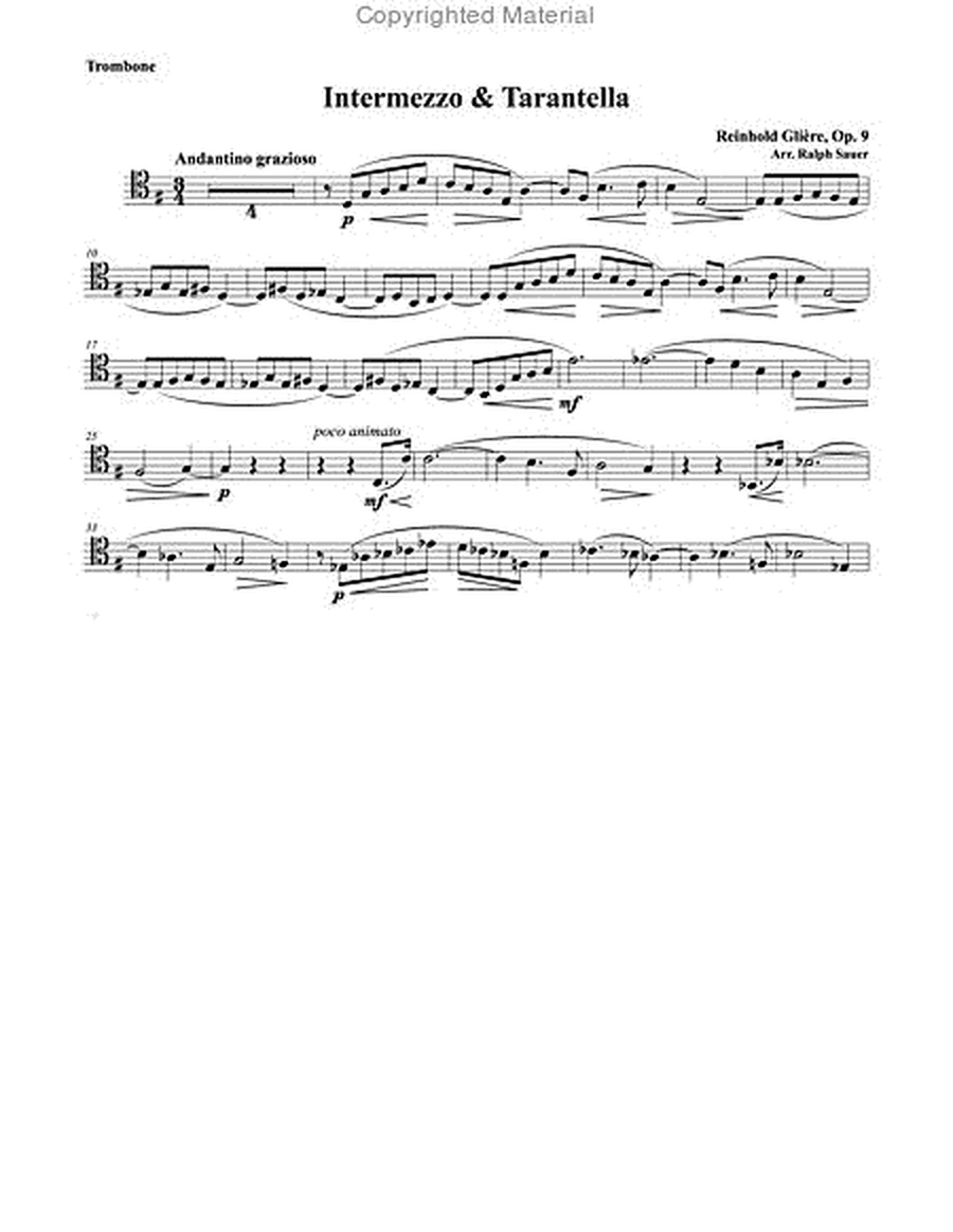 Two Pieces for Trombone & Piano image number null