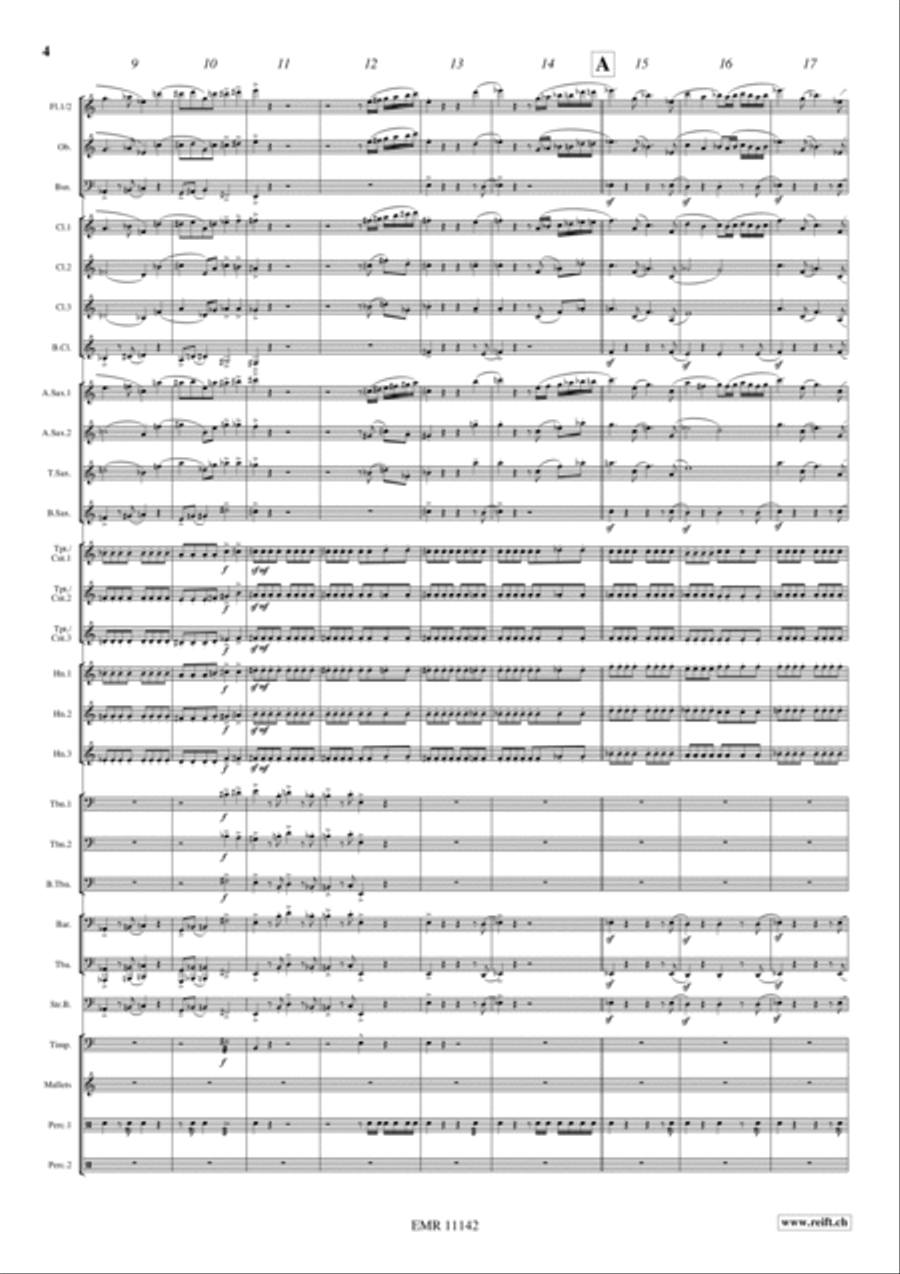 The Great Train Robbery Concert Band scores gallery preview page 5