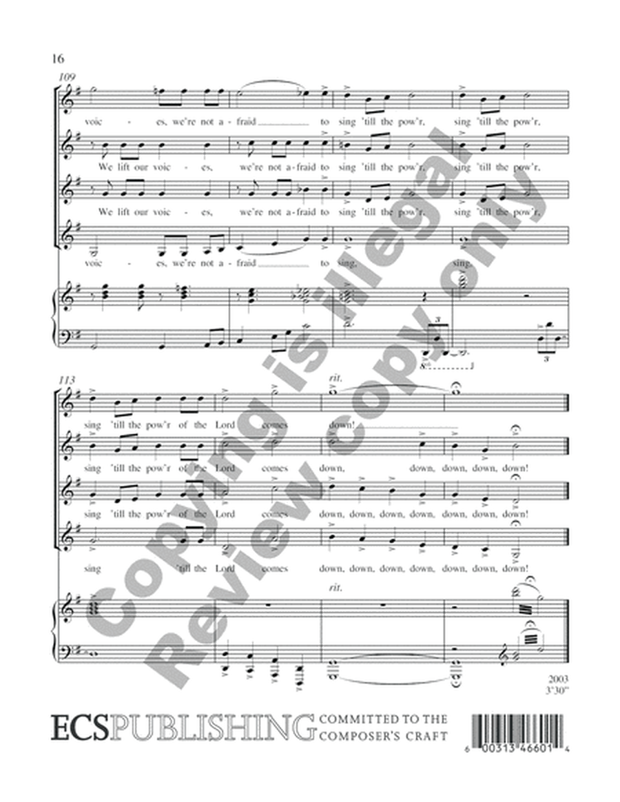 Now Let Us Sing! (Choral Score) image number null