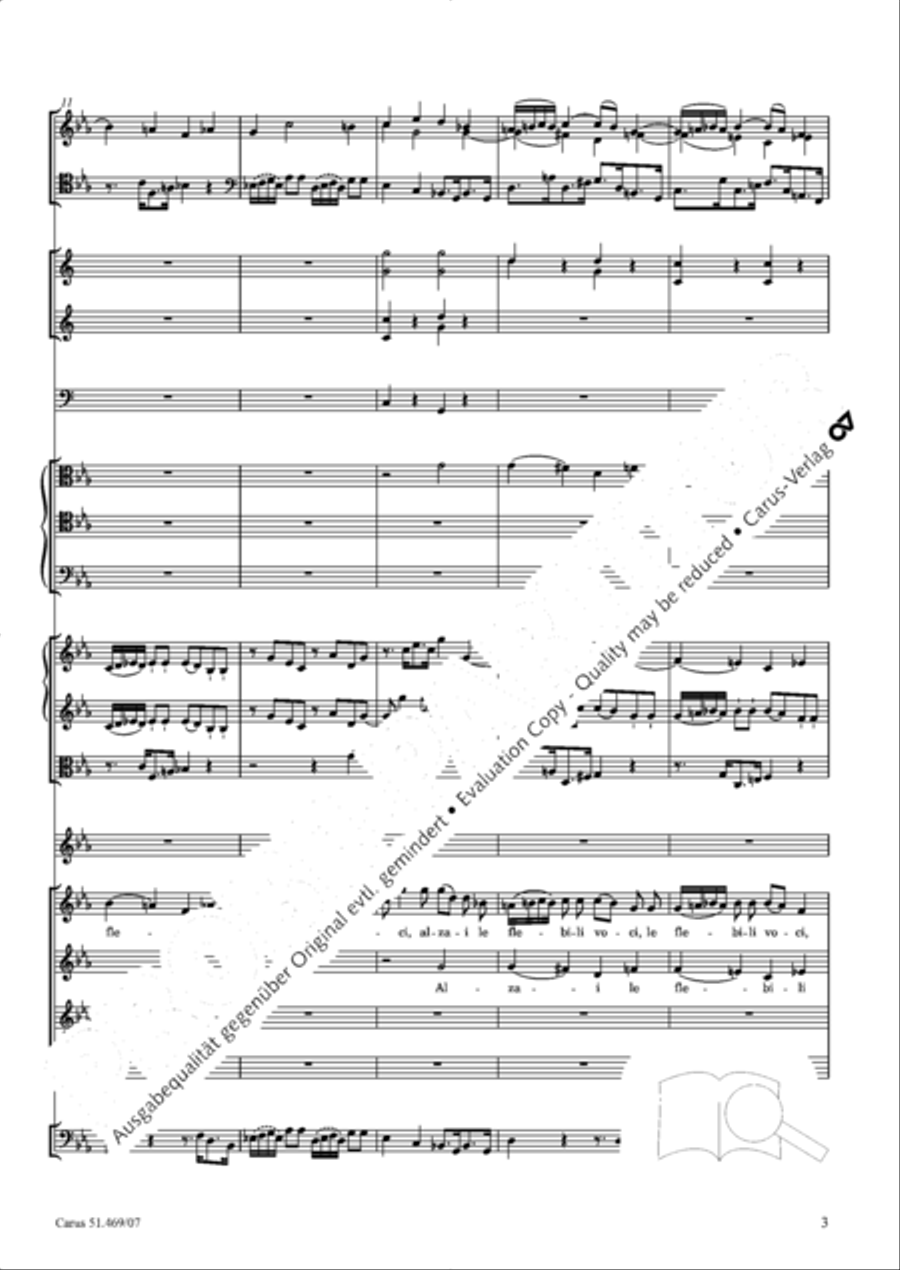 Davide penitente 4-Part scores gallery preview page 16
