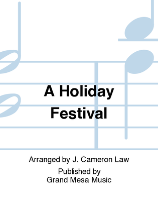 Book cover for A Holiday Festival