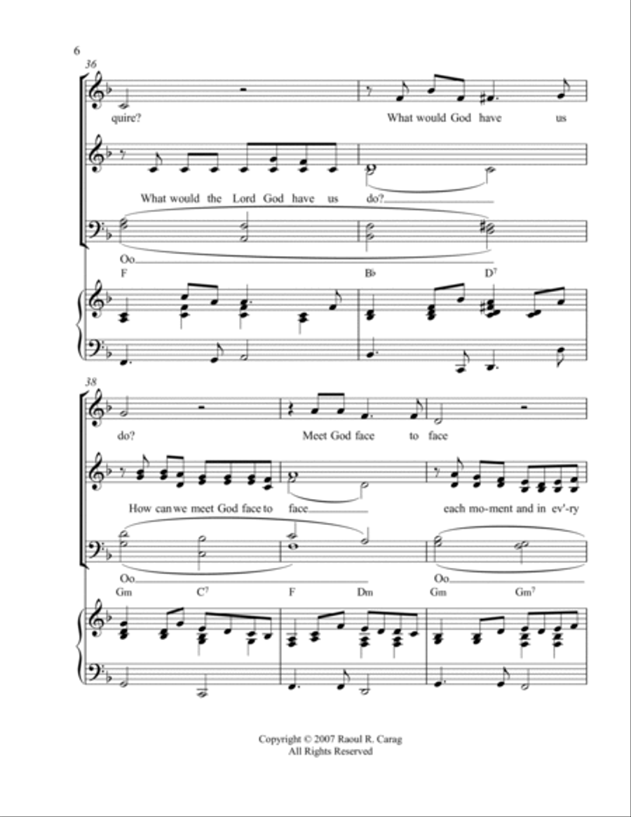 This The Lord Desires 4-Part scores gallery preview page 6