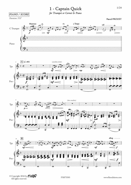 The Trumpet du cote de chez Proust - Level 4 - Volume 1 image number null