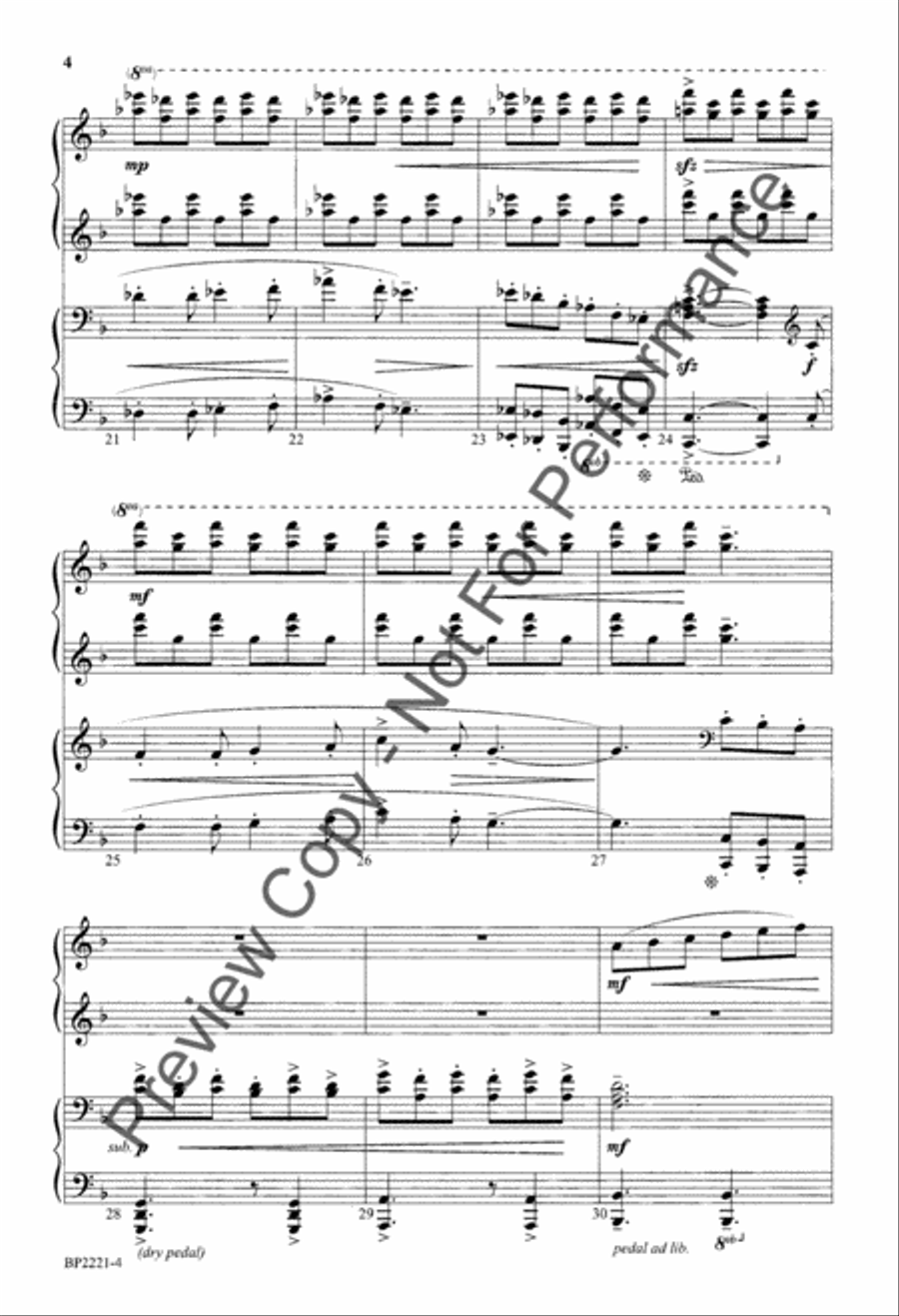 I Saw Three Ships - Hudson 4-Part scores gallery preview page 5