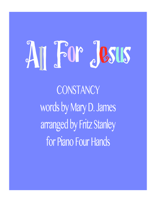 All for Jesus! - Piano 4 Hands