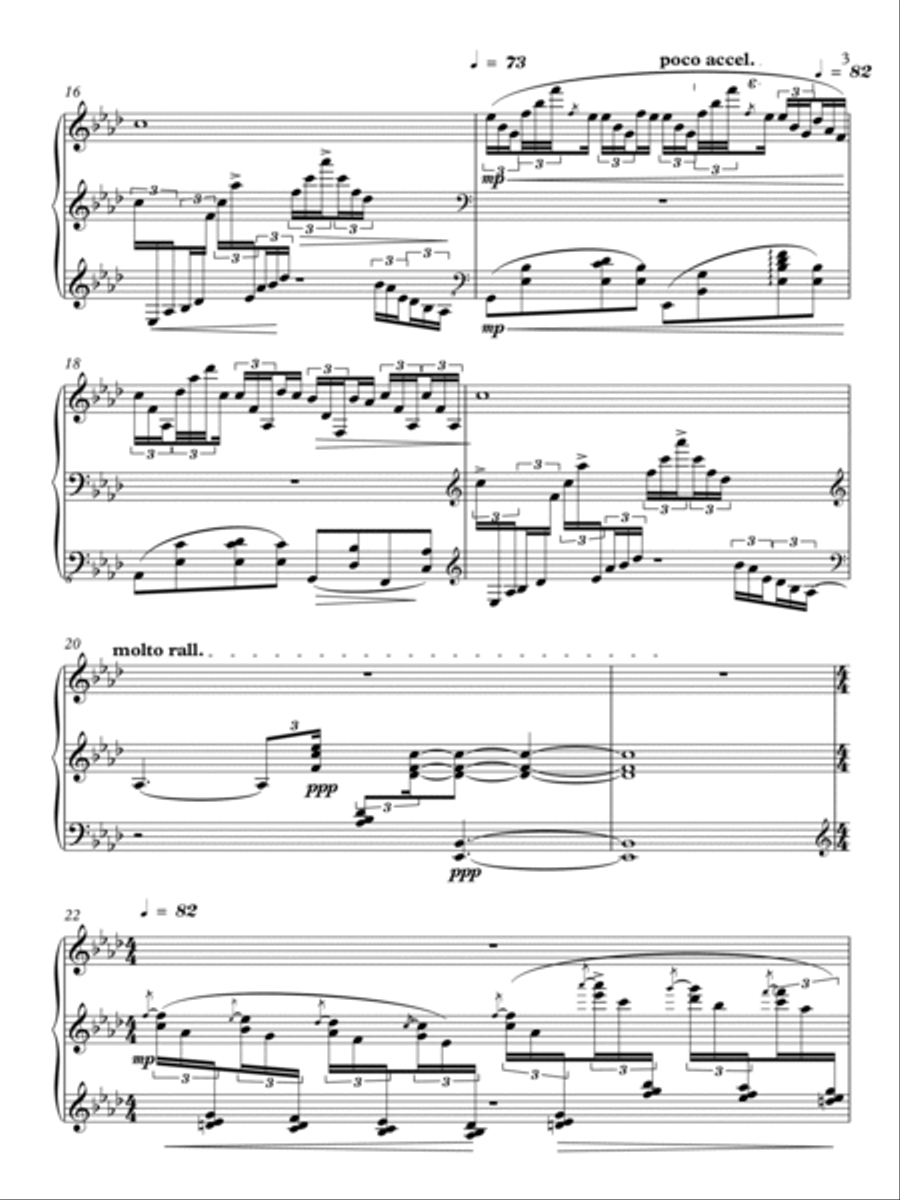 Fer fer fer ja ben fustani Piano Solo scores gallery preview page 3