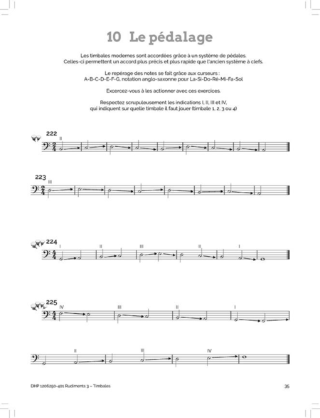 Rudiments 3 - Timbales