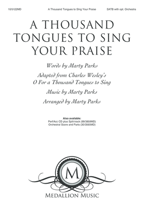 Book cover for A Thousand Tongues to Sing Your Praise
