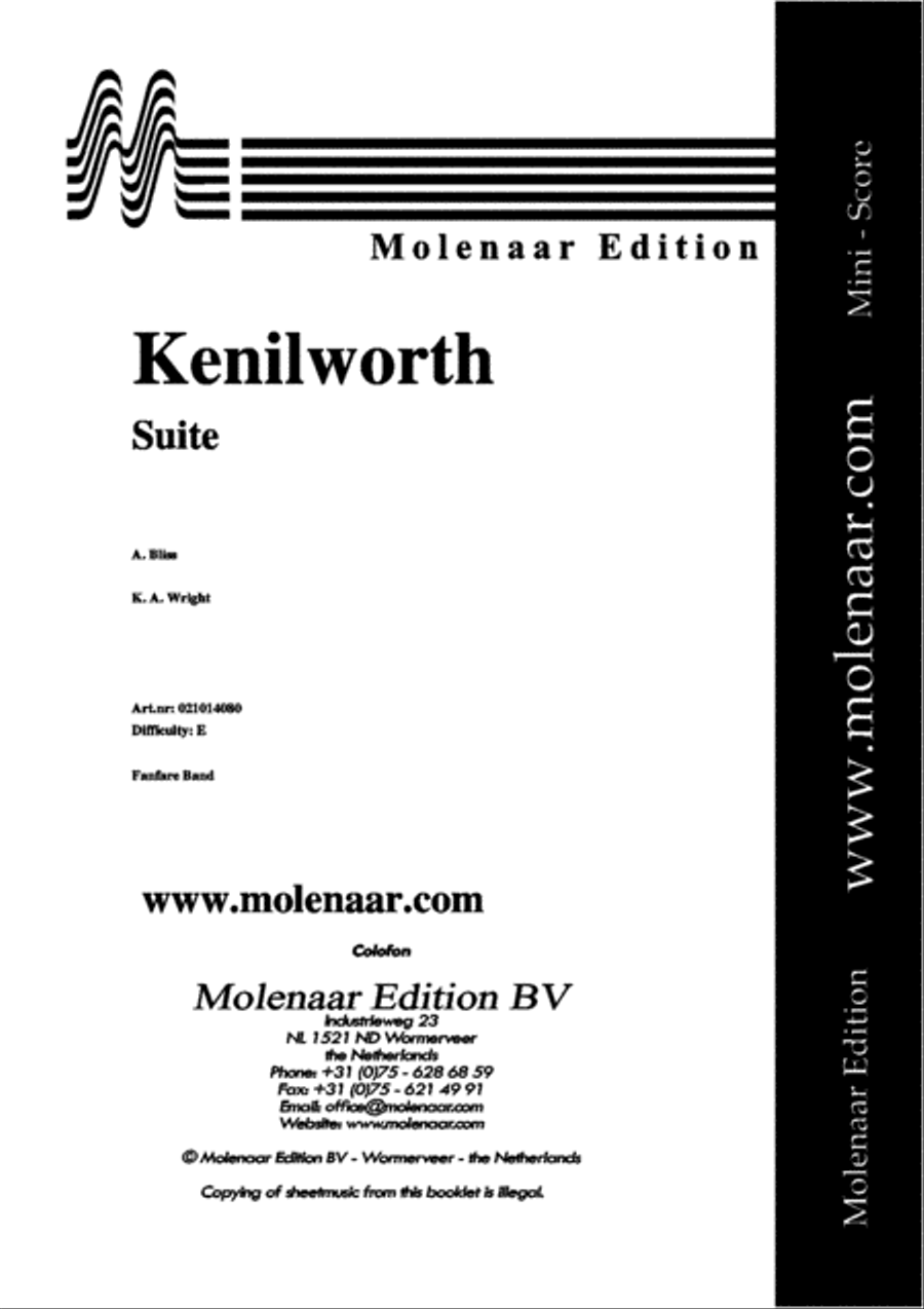 Kenilworth Kenilworth Fanfare Band scores gallery preview page 2
