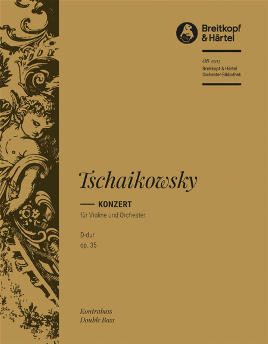Violin Concerto in D major Op. 35 Orchestra scores gallery preview page 1