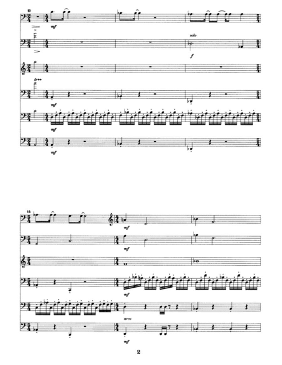 Star Trek: Discovery Main Title Cello scores gallery preview page 2