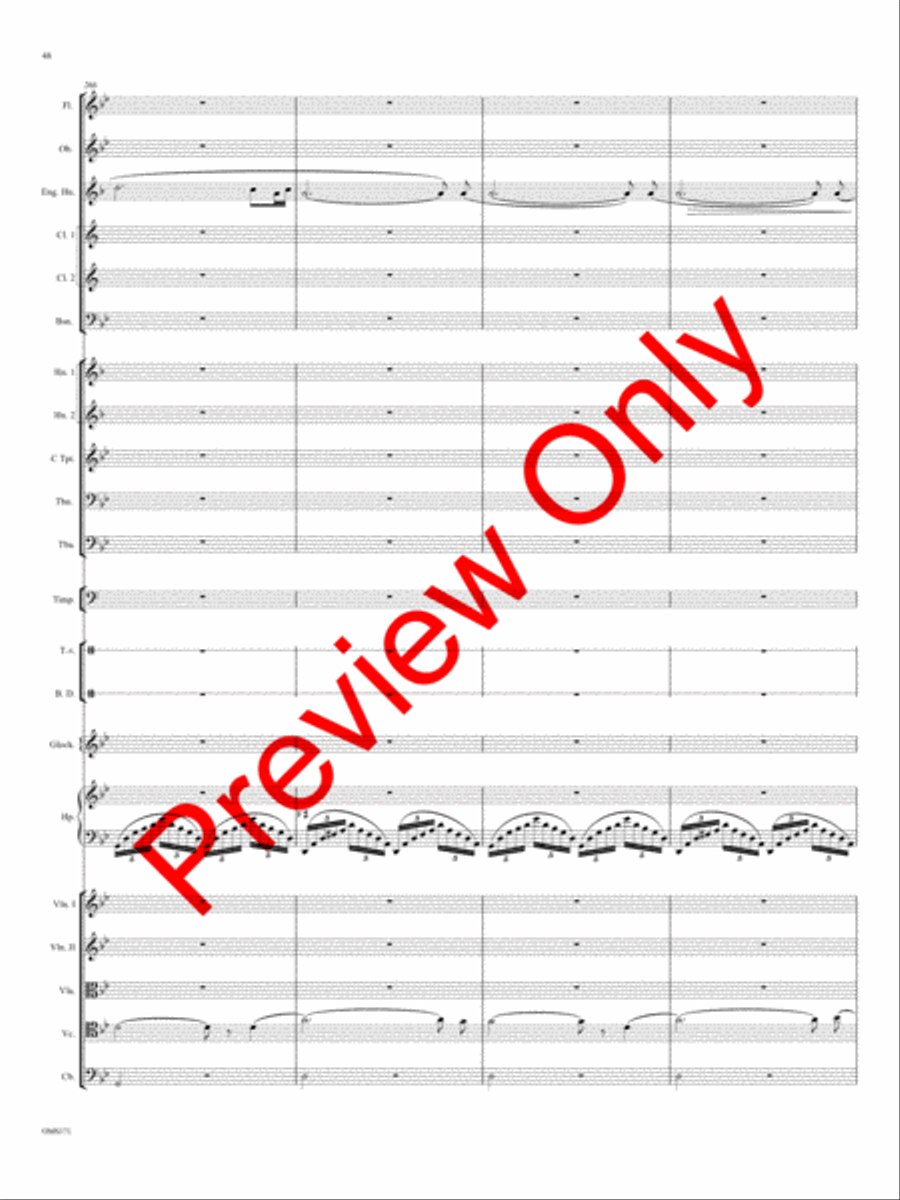 Anishinaabeg Rhapsody Orchestra scores gallery preview page 51