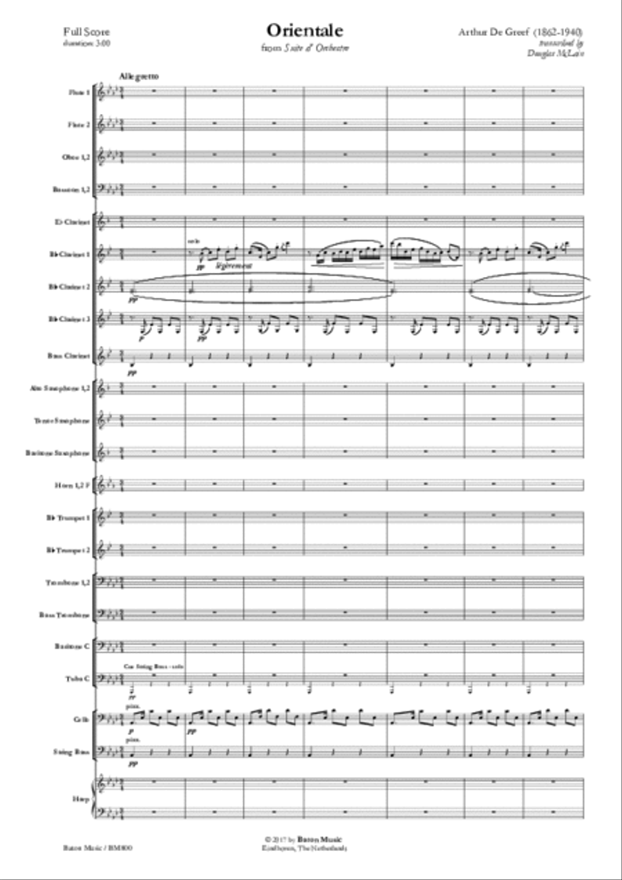 Orientale Concert Band scores gallery preview page 2