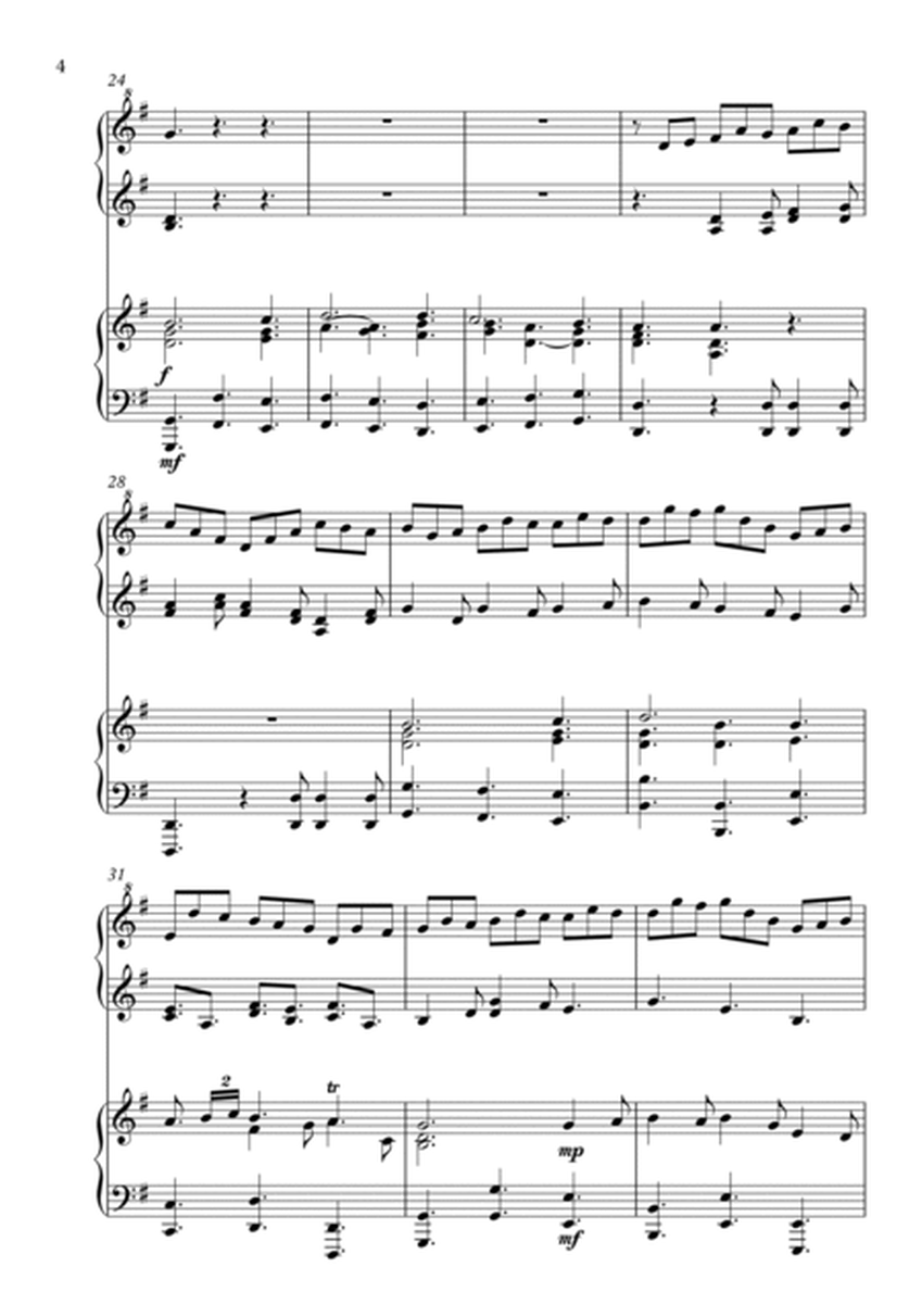 Jesu, Joy of Man's Desiring (BWV 147) - Arranged for 2 Pianos image number null