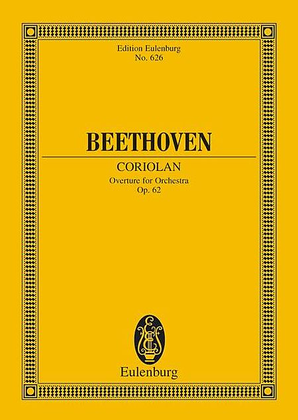 Book cover for Coriolan Overture, Op. 62