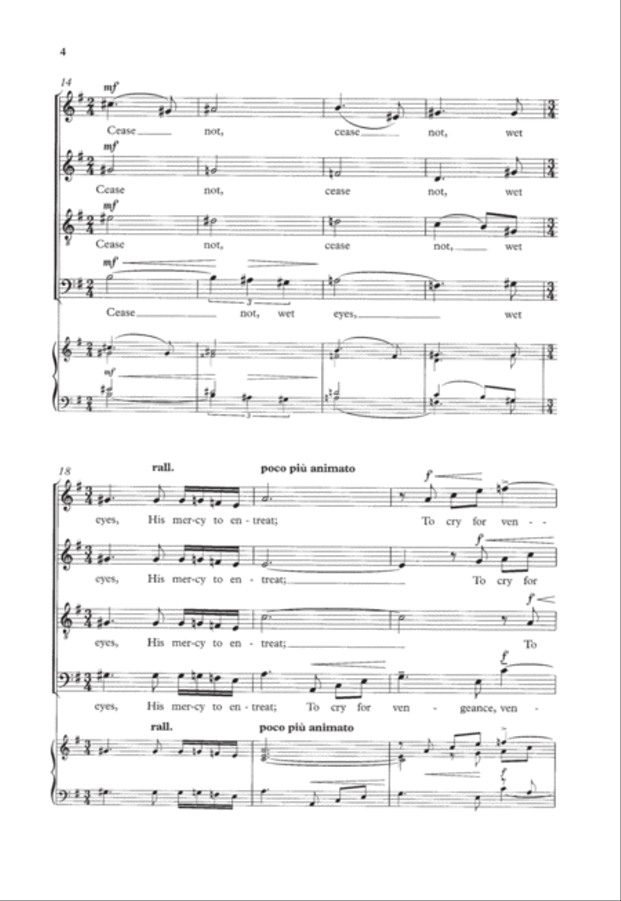 A Litany 4-Part scores gallery preview page 4
