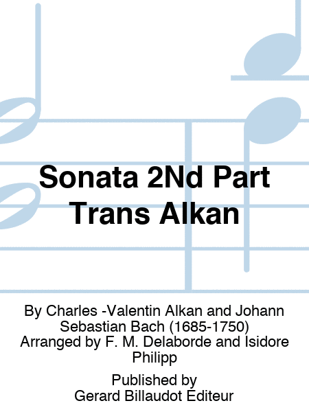 Sonata 2Nd Part Trans Alkan
