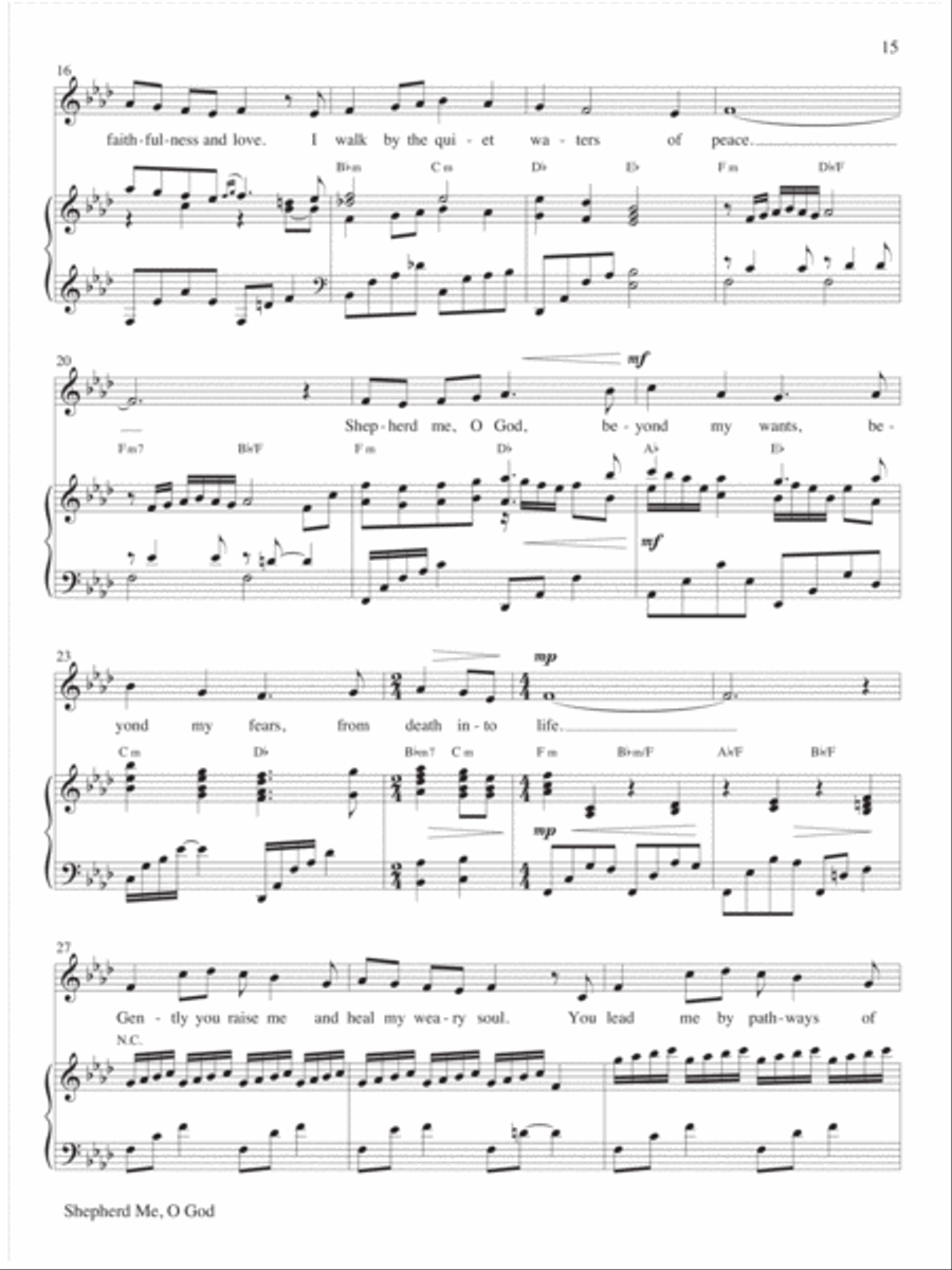 Essential Collection for the Church Soloist, Vol. II Voice Solo scores gallery preview page 5
