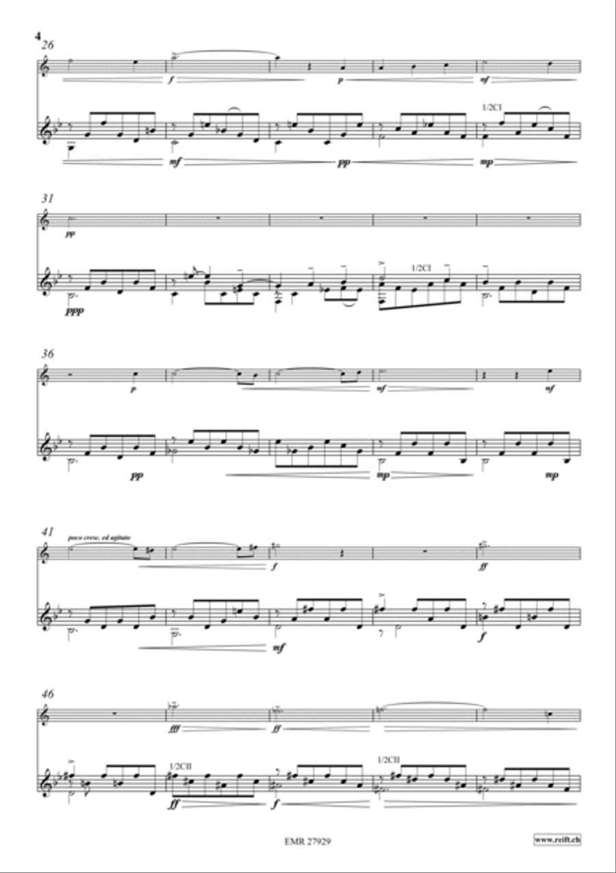 O Lieb O Lieb Soprano Saxophone scores gallery preview page 5