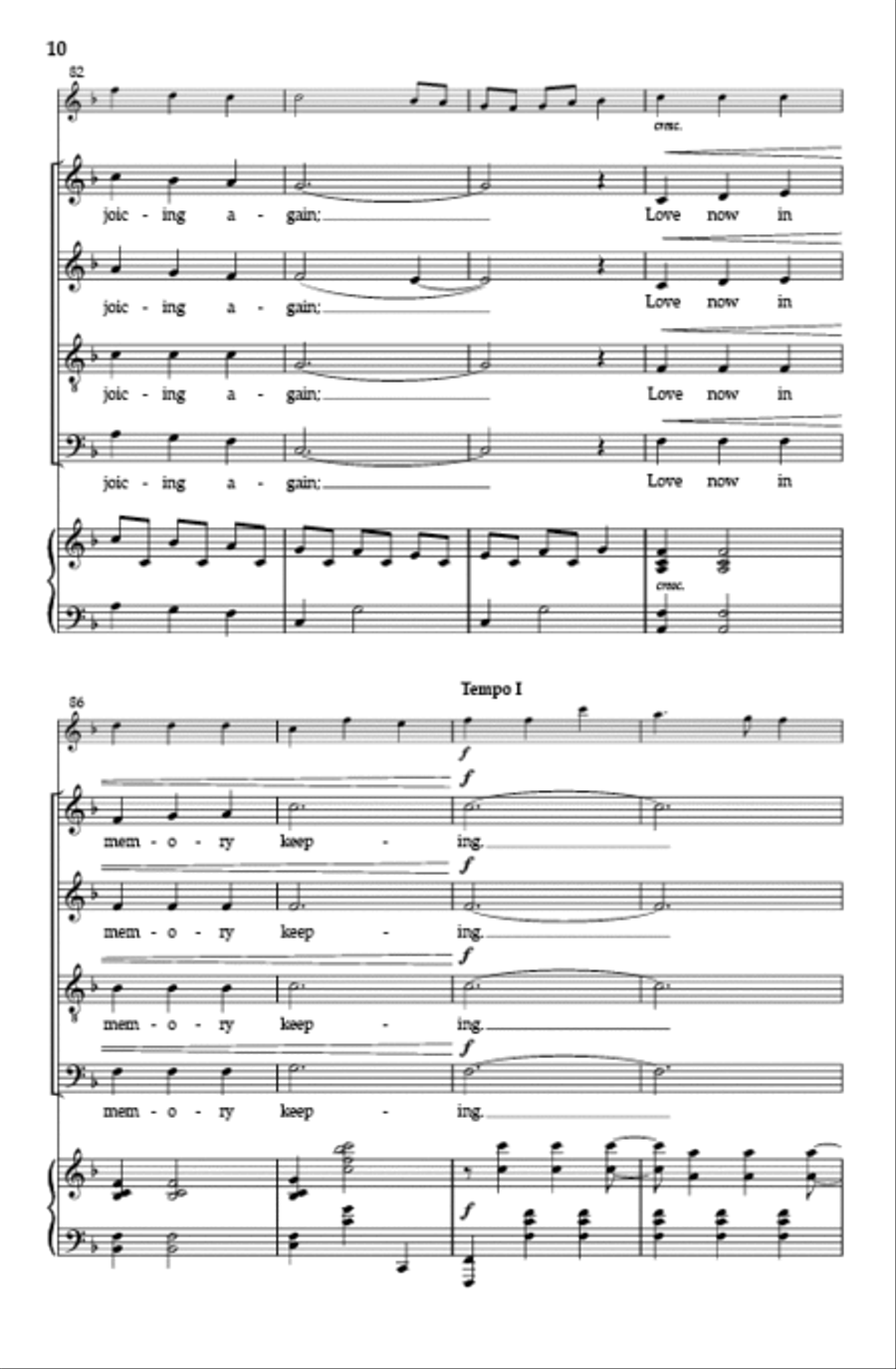 For This Joy 4-Part scores gallery preview page 9