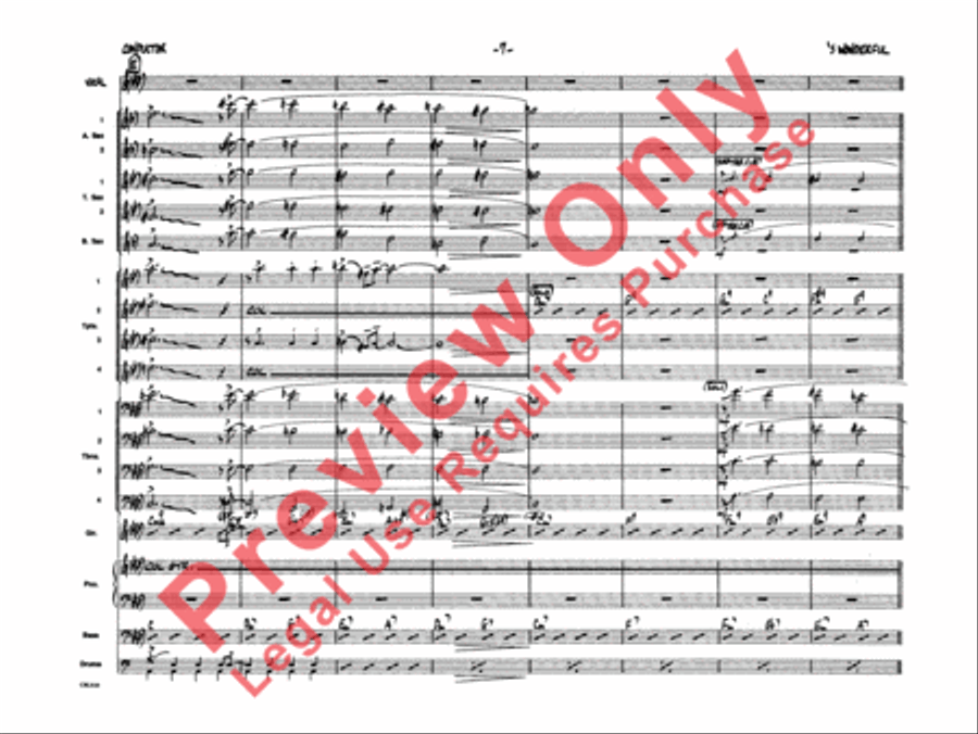 'S Wonderful 'S Wonderful Jazz Ensemble scores gallery preview page 8