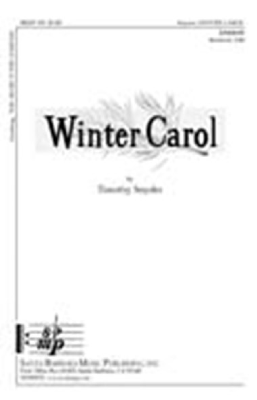 Winter Carol - Unison Octavo