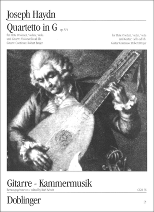 Book cover for Quartett G-Dur