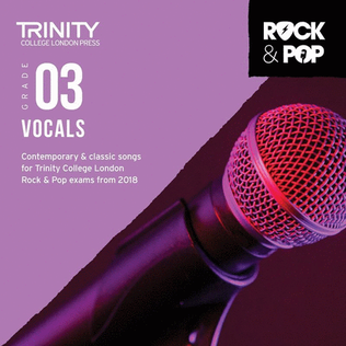 Trinity Rock & Pop Vocals Grade 3 CD 2018