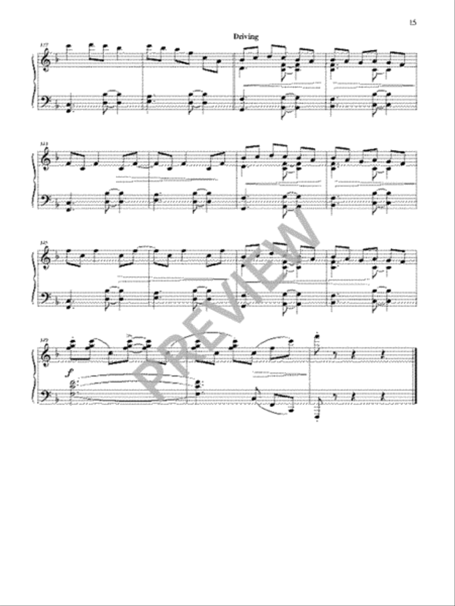 Colours Colours Piano Solo scores gallery preview page 14
