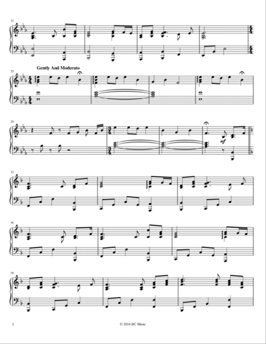 In Christ Alone A Cappella scores gallery preview page 2