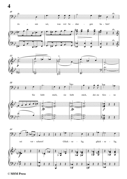 Schubert-Der Kampf,Op.110,in c sharp minor,for Voice&Piano image number null