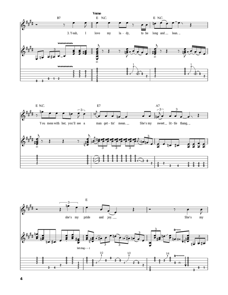 Pride And Joy Pride And Joy Acoustic Guitar scores gallery preview page 4