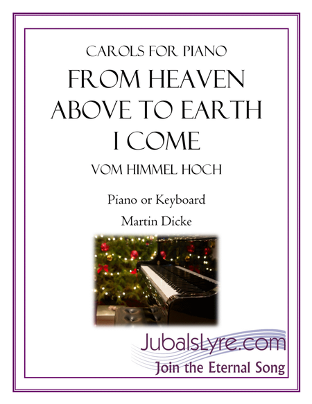 From Heaven Above to Earth I Come (Carols for Piano) image number null