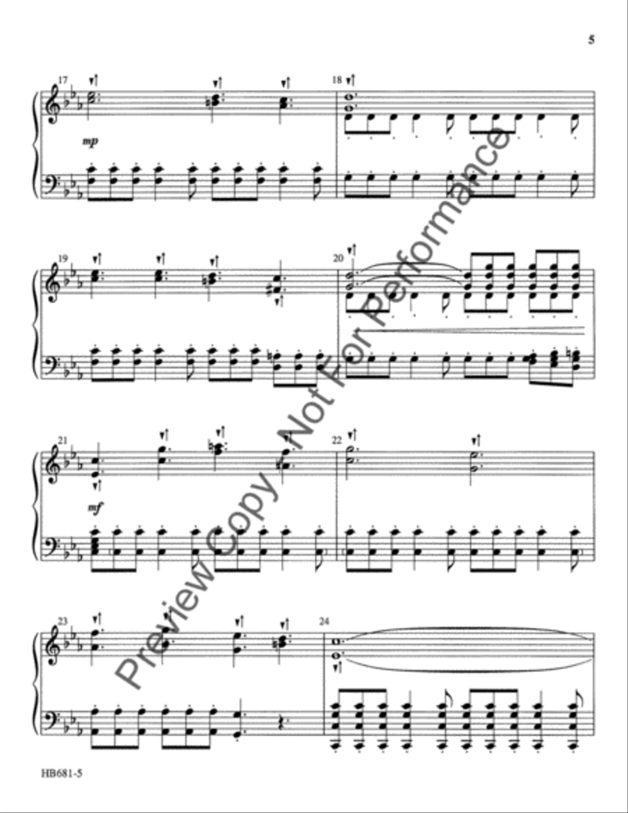 Sing We Now of Christmas - Krug 5-Octaves scores gallery preview page 5