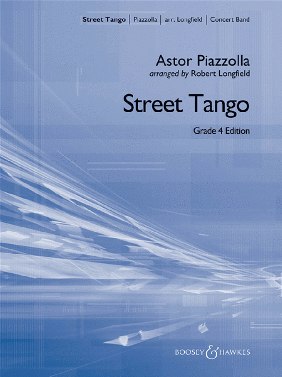 Street Tango Concert Band scores gallery preview page 1