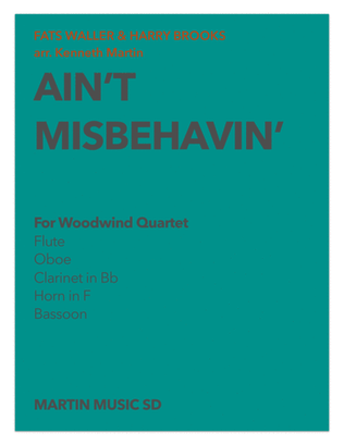 Ain't Misbehavin' - Woodwind Quintet