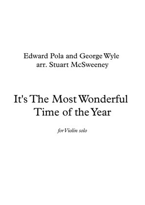 Book cover for The Most Wonderful Time Of The Year