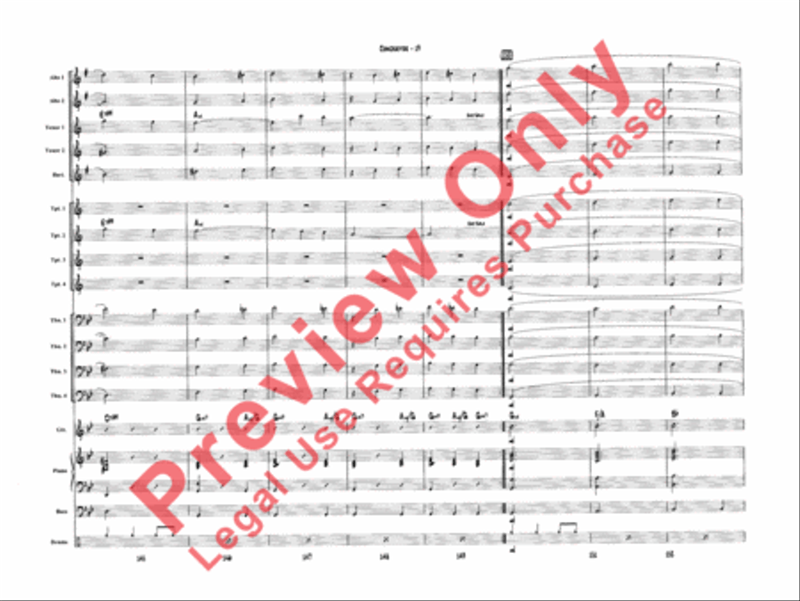 A Big Band Christmas A Big Band Christmas Jazz Ensemble scores gallery preview page 22
