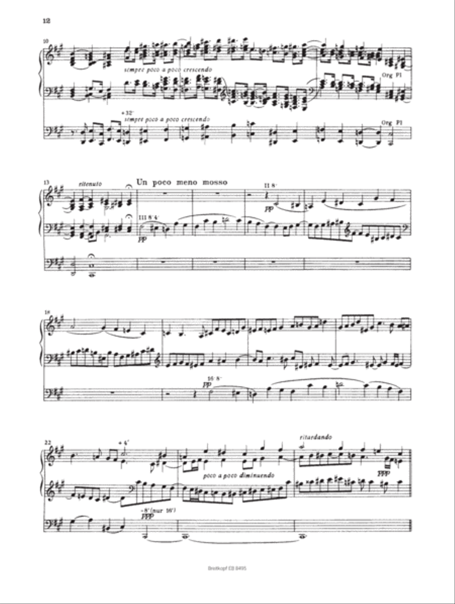 Complete Organ Works in 7 Volumes - Volume 5 Organ Solo scores gallery preview page 3
